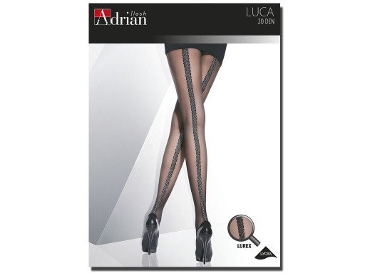Колготки Luca Adrian плотностью 20 ден, задний шов Fumo 2