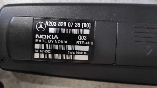 Телефон - Трубка NOKIA Mercedes w215 w220 -w203 -SL R230 и другие