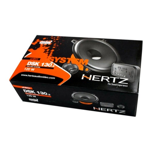 АВТОМОБИЛЬНЫЕ ДИНАМИКИ HERTZ DSK130.3 2-ПОЛОСНАЯ СИСТЕМА