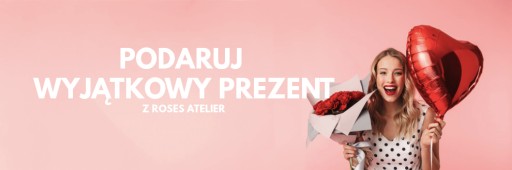 bordowe WIECZNE RÓŻE główki XL Rose Amor KOLORY