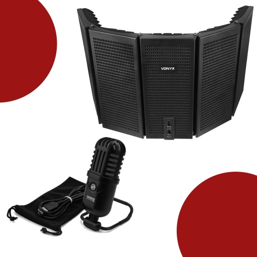 Конденсаторный микрофон RELOOP+ Акустическая кабина