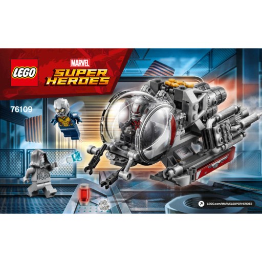 Руководство Lego — Исследователи квантового мира 76109