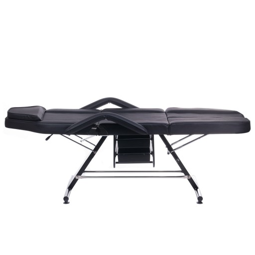 Кресло для косметического педикюра с подносами BW-263 BLACK