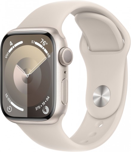 OUTLET Smartwatch APPLE Watch Series 9 GPS, цветной алюминиевый корпус, 41 мм