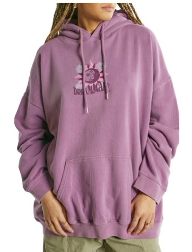 A4F119 ХУДИ ФИОЛЕТОВОГО С ПРИНТОМ OVERSIZE URBAN OUTFITTERS M/L