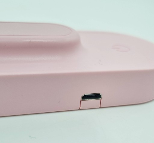 Светодиодная USB-лампа, складная, компактная, 3 вида света, розовый и серый.