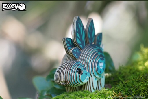 Динозавр Eugy Eco Стего Пазл Стегозавр 3D