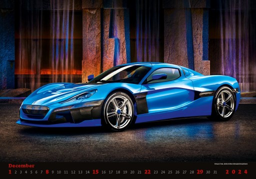 Большой календарь CARS 2024, идеален в ПОДАРОК.