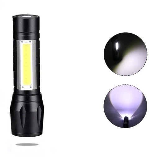 ТАКТИЧЕСКИЙ КАРМАННЫЙ ФОНАРЬ MINI CREE COB USB