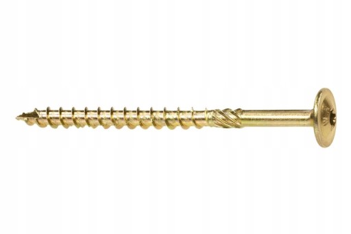 Плоские шурупы для дерева с головкой TORX Klimas WKCP 8x240, 50 шт.