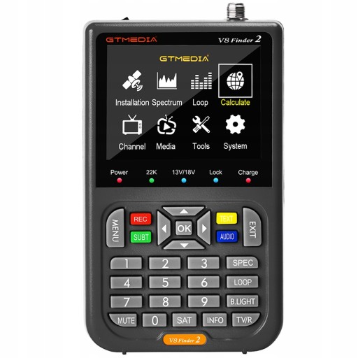 GTMEDIA V8 Finder2 Профессиональный измеритель спутникового сигнала 3,5 дюйма