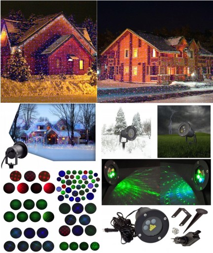 RGB ЛАЗЕРНЫЙ ПРОЕКТОР 8в1 КРАСНЫЙ СИНИЙ ЗЕЛЕНЫЙ ПОДВИЖНЫЙ РОЖДЕСТВЕНСКИЙ ПУЛЬТ ДИСТАНЦИОННОГО УПРАВЛЕНИЯ ПОДАРОК