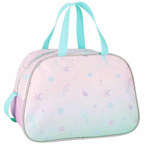 ШКОЛЬНАЯ СПОРТИВНАЯ СУМКА ДЛЯ БАССЕЙНА PE MERMAID OMBRE PASTEL