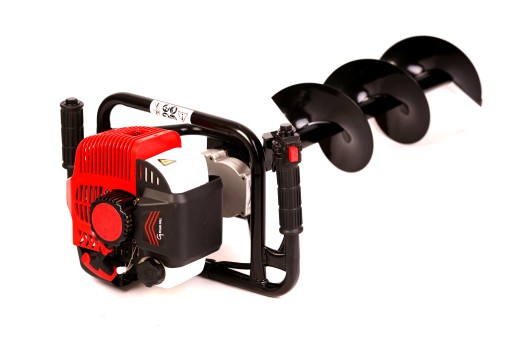 БЕНЗИНОВАЯ ДРЕЛЬ ДРЕЛЬ RITCH 7HP 4 СВЕРЛА 50СМ