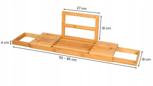 ПОЛКА ДЛЯ ВАННЫ ПОЛКА ЧЕХОЛ ДЛЯ ВАННЫ ECO BAMBOO