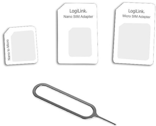 LogiLink AA0047 adapter kart pamięci flash/SIM SIM card adapter