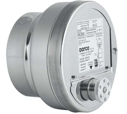Regulator ciągu kominowego RCO-150/120-CH DARCO