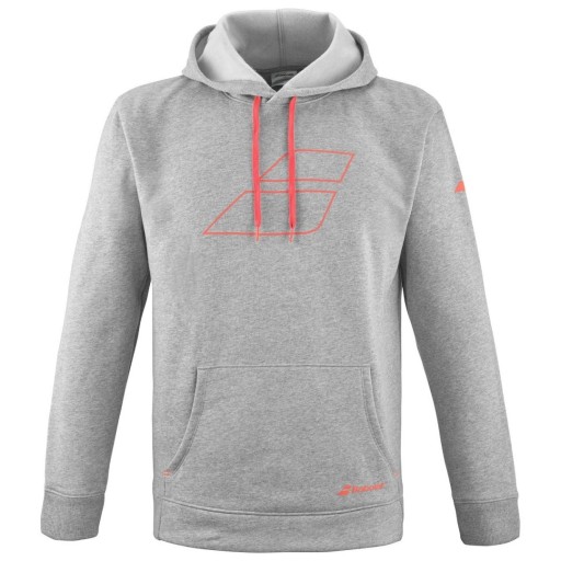Мужская толстовка Babolat Strike Hood Sweat с высокой посадкой L