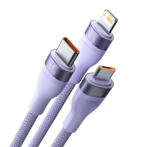 Комплект USB-кабелей — USB тип C/microUSB/