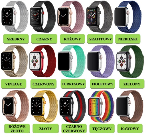 РЕМЕНЬ ДЛЯ Apple WATCH 1 2 3 4 5 6 7 8 9 SE 38MM 40MM 41MM НА ВЫБОР 15 ЦВЕТОВ |