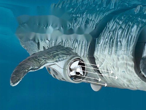 Беспроводная водная игрушка Mosasaur с дистанционным управлением