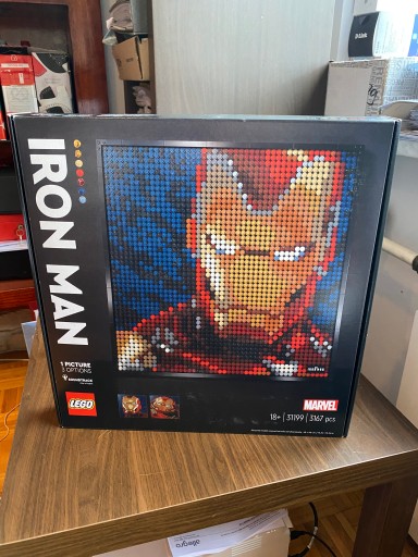 LEGO 31199 Арт Железный человек от Marvel Studios