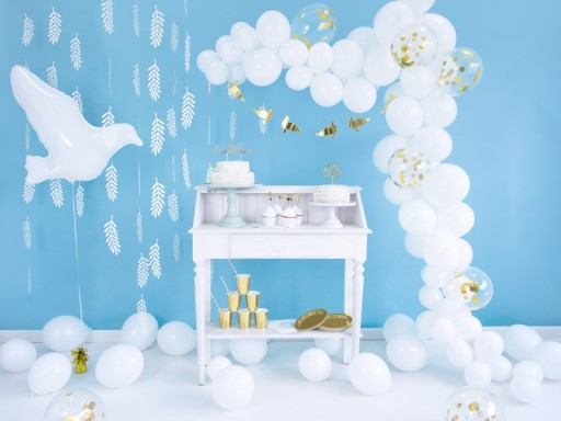 BALONY CRYSTAL PRZEZROCZYSTE TRANSPARENTE PROFESJONALNE 23 CM 9 CALI 100SZT