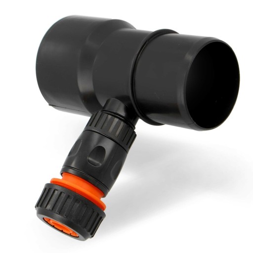 ŁAPACZ DESZCZÓWKI 63 MM ZBIERACZ WODY DESZCZOWEJ ODZYSKIWACZ RYNNY CZARN X5