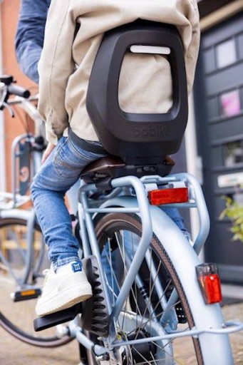 Сиденье в ряду. Bobike Junior ONE черный/темно-серый