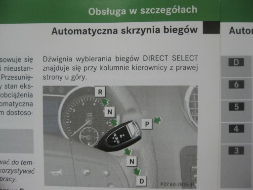 MERCEDES W164 ML 2005-2008 инструкция по эксплуатации PL