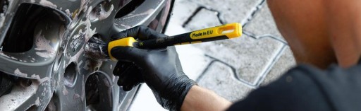 Work Stuff Detailing Brush Rubber Black Kit — набор из 3 резиновых кисточек