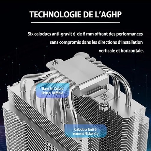 Процессорный кулер Thermalright Peerless Assassin PA120 с 6 тепловыми трубками