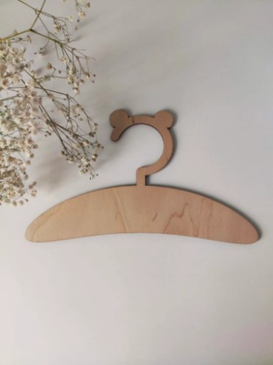 Personalizowany Drewniany Wieszak - Uszka