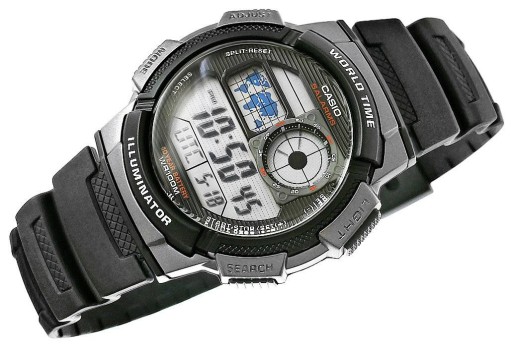 Мужские часы CASIO AE-1000W-1BVDF