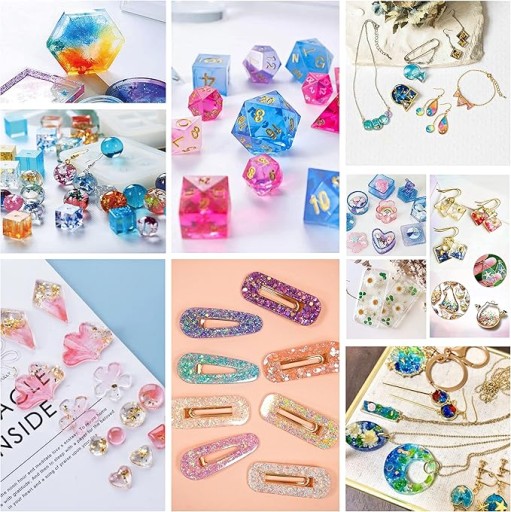 Zestaw żywic INK LAB dla początkujących, żywica epoksydowa Starter Kit DIY