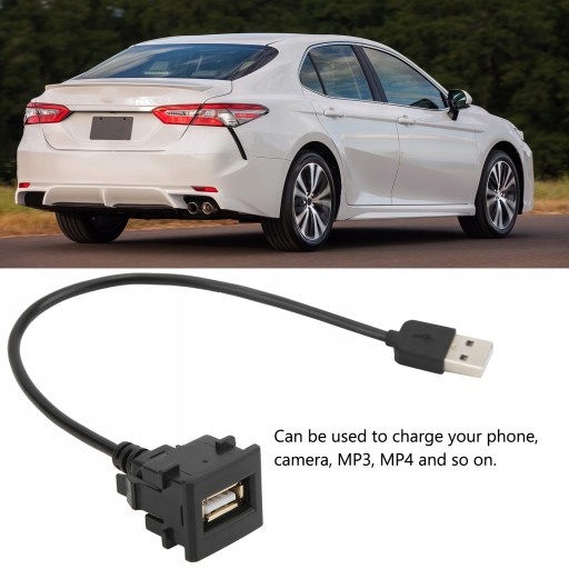 Przedłużenie gniazda USB z męskiego na żeńskie