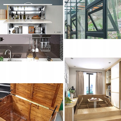 ГАЗОВЫЕ АКТУАТОРЫ ЛИФТ для мебельных ШКАФОВ 150Н x4