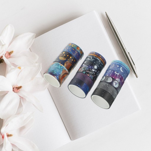 Ручной счет Ленты Блокнот Эстетичный Washi