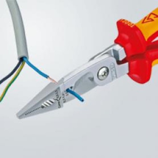 KNIPEX 13 86 200 Электромонтажные клещи 6в1