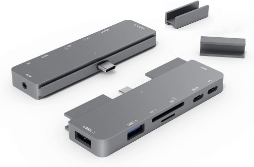 Концентратор TYPE-C SD/TF PD USB HDMI ДЛЯ IPAD PRO MACBOOK