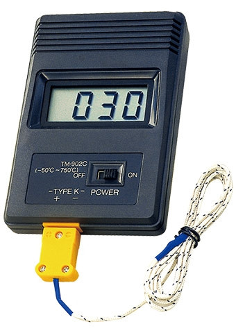 ИЗМЕРИТЕЛЬ ТЕМПЕРАТУРЫ TM902C -50~1300 C С ТЕРМОПАРОЙ