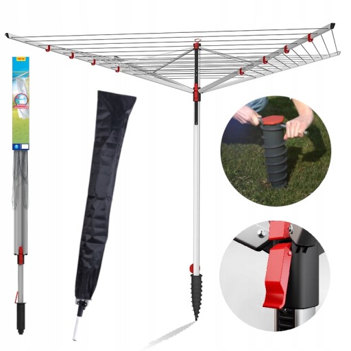 VILEDA Садовая сушилка Vileda Sun Lift 50 м