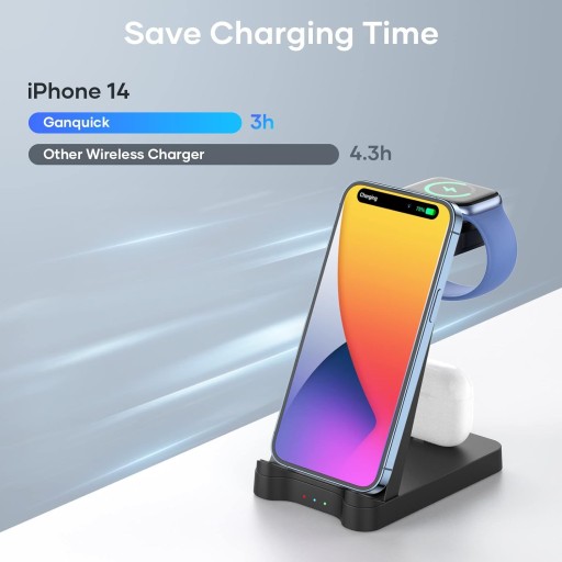 Bezprzewodowa ładowarka do produktów Apple 3 w 1