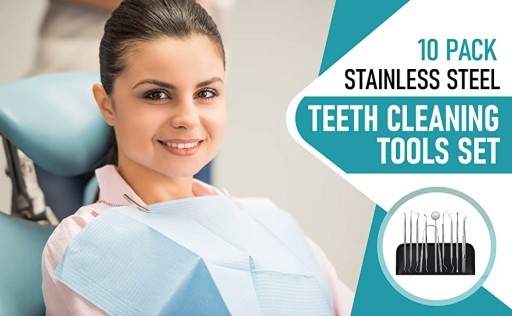 ZESTAW DENTYSTYCZNY NARZĘDZIA 10szt