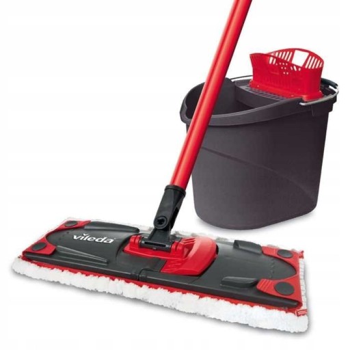 VILEDA FLAT MOP UltraMax Box ВЕДРО СКРЕЕР!