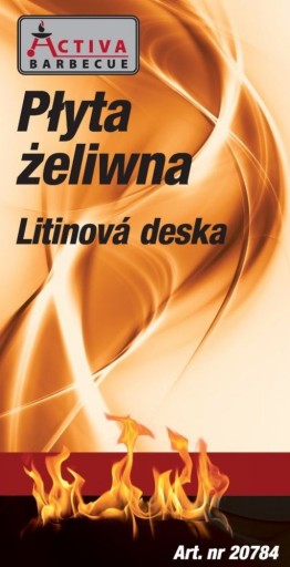 ЧУГУННАЯ ПЛИТА ACTIVA ДЛЯ ГАЗОВОГО ГРИЛЯ 32х39,5см