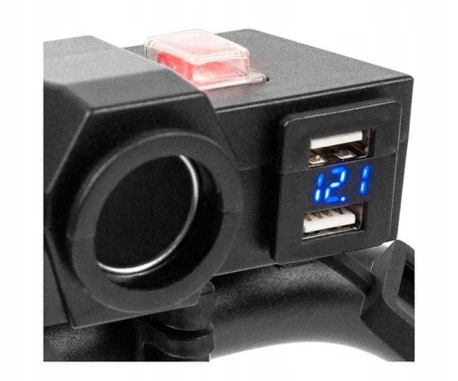 Розетка для мотоцикла 2 x USB 3.1 A MUS06