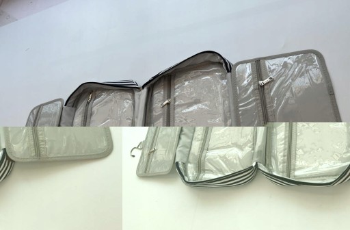 KOSMETYCZKA ORGANIZER PASKI ELEGANCKA WISZĄCA