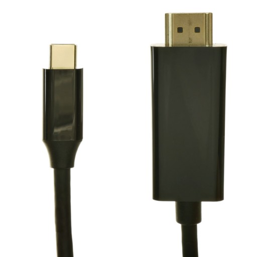 Kabel USB-C (męski) - HDMI (męski) | LANBERG | 0,5m