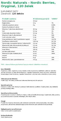 Nordic Naturals Nordic - Мультивитамины - 120 желе